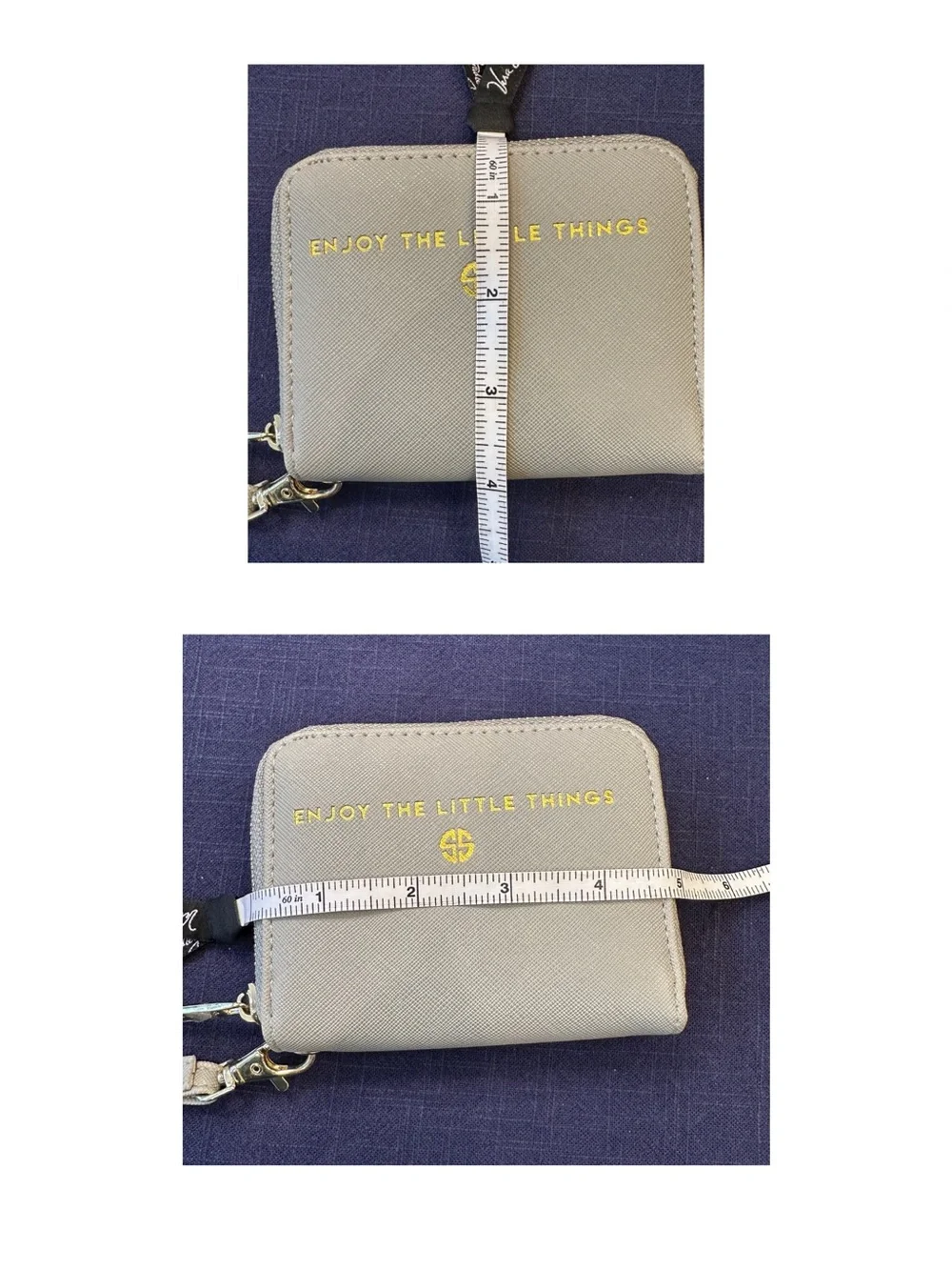 Simply Southern Wallet Wristlet with Gold Foil Text